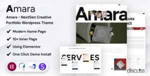 Amara – NextGen Creative Portfolio WordPress Theme