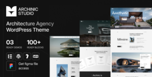 Archinic – Architecture and Interior Agency WordPress Theme