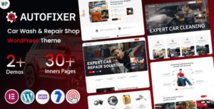 Autofixer – Car Wash & Repair Shop WordPress Theme