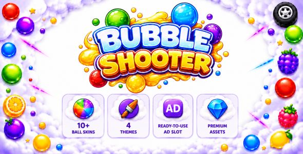 Bubble Shooter HTML5 Game preview