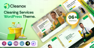 Cleanox – Cleaning Services WordPress Theme