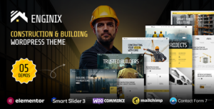 Enginix – Construction & Building WordPress Theme