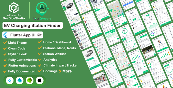 Finder Flutter App Template preview