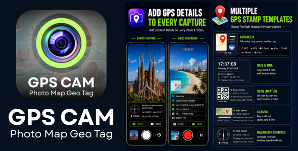 Geo Tag Mobile App preview