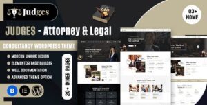 Judges – Attorney & Legal Consultancy WordPress Theme