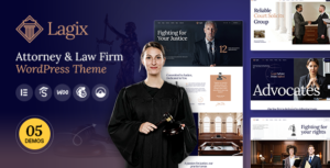 Lagix – Attorney & Law Firm WordPress Theme