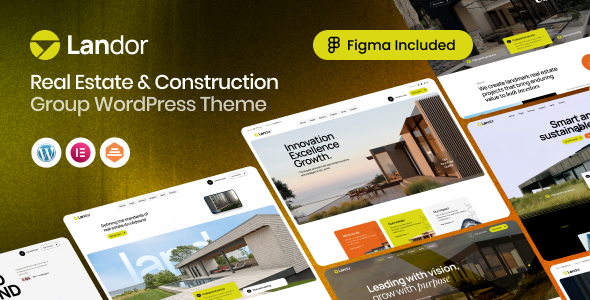 Construction Group WordPress Theme preview
