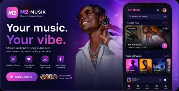 Music Streaming Platform preview