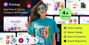 Printop – Print Shop & Printing Company WordPress Theme