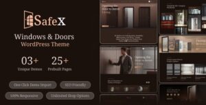 Safex – Windows & Doors WordPress Theme