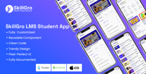 SkillGro LMS Student App - Course Learning Management System