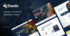 Steelix – Factory & Industrial WordPress Theme