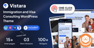Vistara – Immigration and Visa Consulting WordPress Theme