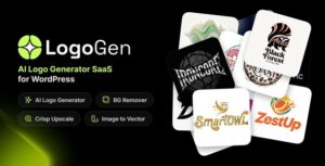 LogoGenAI – AI Logo Generator SaaS (WordPress)