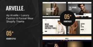 Ap Arvelle – Luxury Fashion & Formal Wear Shopify Theme