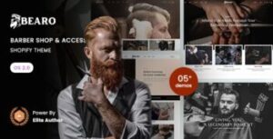 Bearo – Barber Shop & Accessories Shopify 2.0 Theme