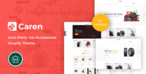 Caren – Auto Parts, Car Accessories Shopify Theme