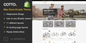 Cotto – Bike Store Shopify Theme