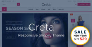 Creta – MultiPurpose Shopify Theme & Template