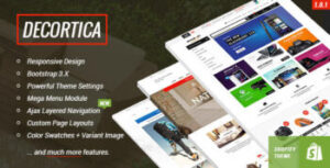 DECORTICA – Responsive Shopify Template