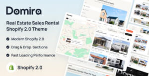 Domira – Real Estate Sales & Rental Shopify 2.0 Theme