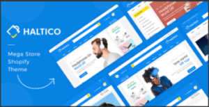 Electronic Stores Shopify Theme – Haltico