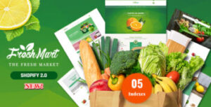 FreshMart – Responsive Shopify Theme, Organic, Fresh Food, Farm Store