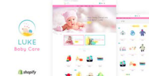 Luke – Toys Store, Baby Shopify Theme