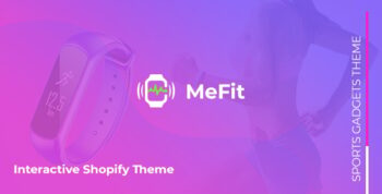 MeFit – Fitness Shopify Theme