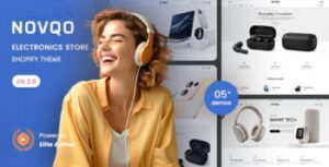 Novqo – Electronics Store Shopify 2.0 Theme