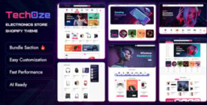 TechOze – Electronics Store Shopify Theme