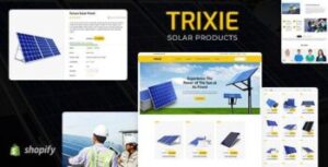 Trixe – Solar Responsive Shopify Template