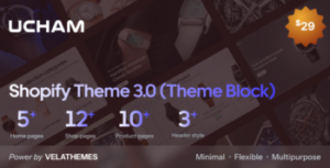 Ucham – Multipurpose Shopify Theme 3.0 (Theme Block)